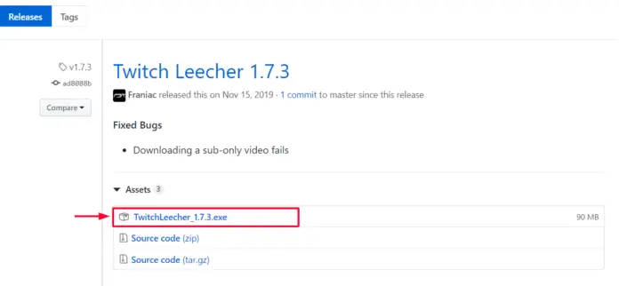 use twitch leecher to download