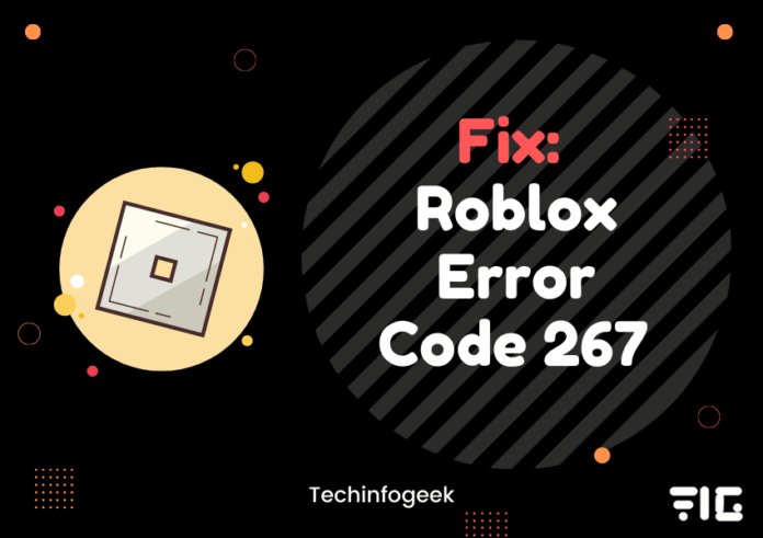 roblox error code 267
